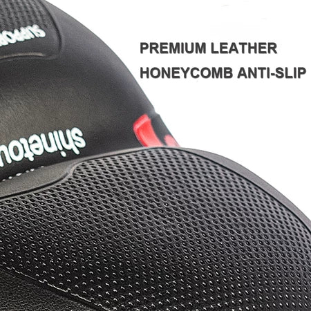 LKM Wide Gel Bike Seat | Comfortable Memory Foam | Shock Absorption | Reflective | Universal